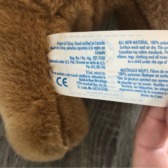 Build-A-Bear Plush Dog with Bows - Picture 4 of 9